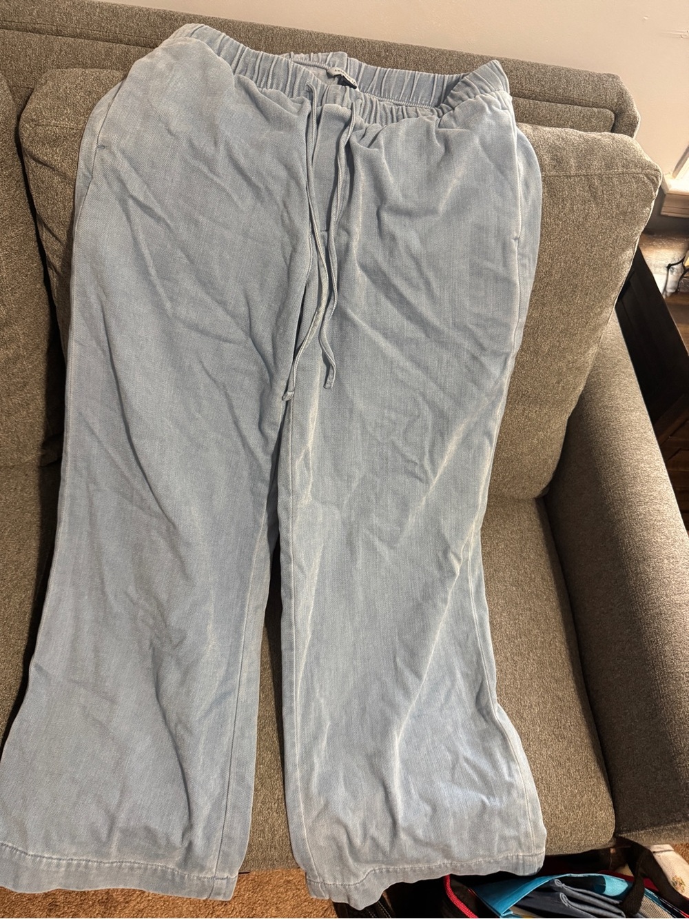 American Eagle Outfitters Light Blue Women’s Drawstring Joggers